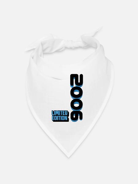 2006 LIMITED EDITION - Bandana Dreieckstuch - Weiß