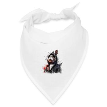 Der Ostern Pate - Bandana Dreieckstuch - Weiß - Vorne