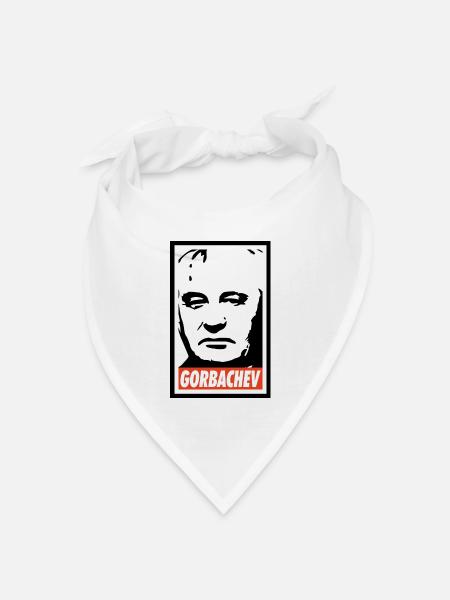 Michael Gorbatschow - Bandana Dreieckstuch - Weiß