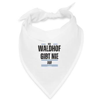 Waldhof Barackler - Bandana Dreieckstuch - Weiß - Vorne