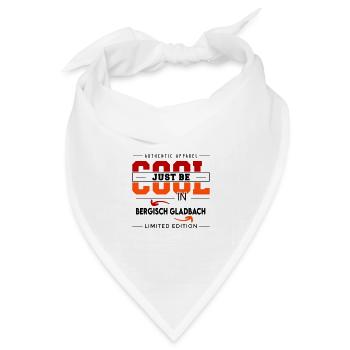 Bergisch Meine Stadt Cool I Love Reise Tour - Bandana Dreieckstuch - Weiß - Vorne