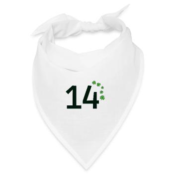 14 - Bandana Dreieckstuch - Weiß - Vorne
