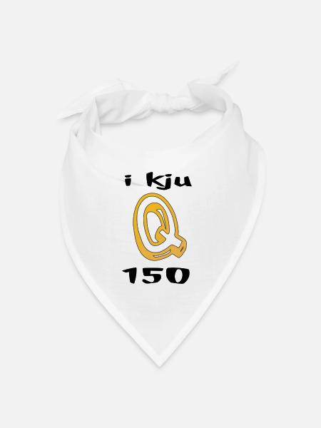 IQ - Bandana Dreieckstuch - Weiß
