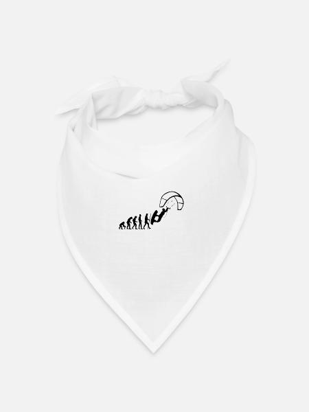 Evolution Kite - Bandana Dreieckstuch - Weiß