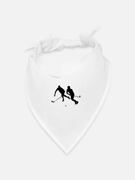 Floorball - Bandana Dreieckstuch - Weiß