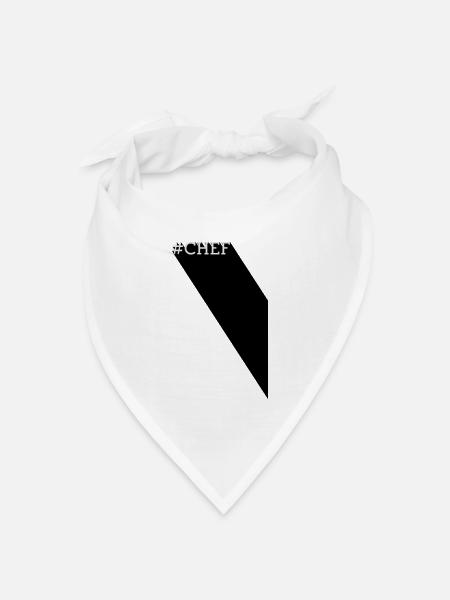 #CHEF - Long Shadow - Bandana Dreieckstuch - Weiß