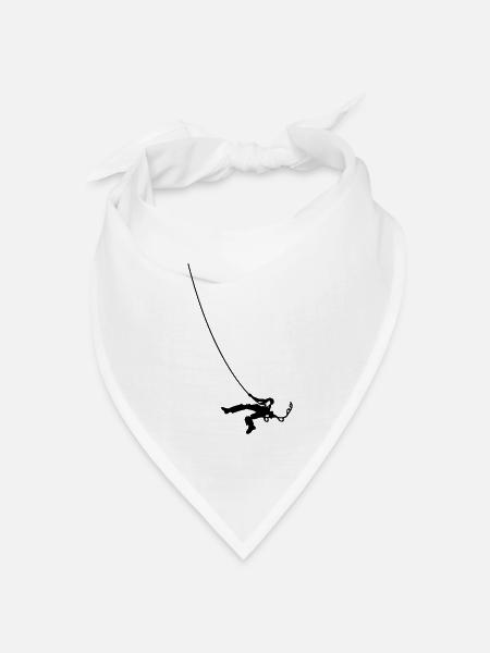 Bigwall-Climbing - Bandana Dreieckstuch - Weiß