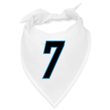 number_7 - Bandana Dreieckstuch - Weiß - Vorne