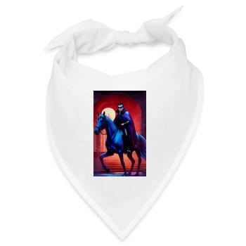 Spektraler Reiter - Bandana Dreieckstuch - Weiß - Vorne