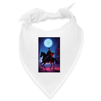 Silberne Jägerin - Bandana Dreieckstuch - Weiß - Vorne
