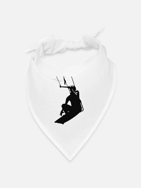 Kiter - Bandana Dreieckstuch - Weiß