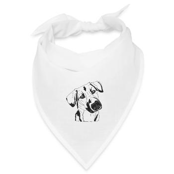 Bracken Mix - Bandana Dreieckstuch - Weiß - Vorne
