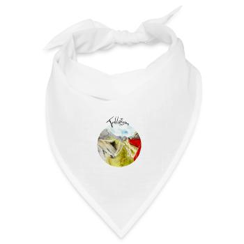 Trollstigen Norwegen - Bandana Dreieckstuch - Weiß - Vorne