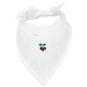 Strawberry - Bandana Dreieckstuch - Weiß - Vorne