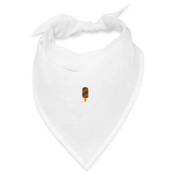 Icecream - Bandana Dreieckstuch - Weiß - Vorne