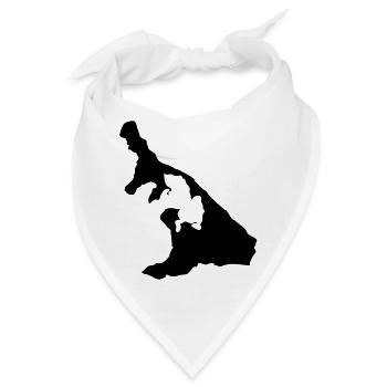 usedom - Bandana - Weiß - Vorne
