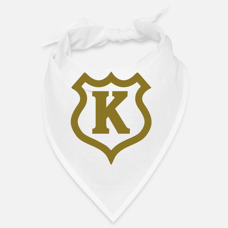 k_shield Buchstaben Bandana