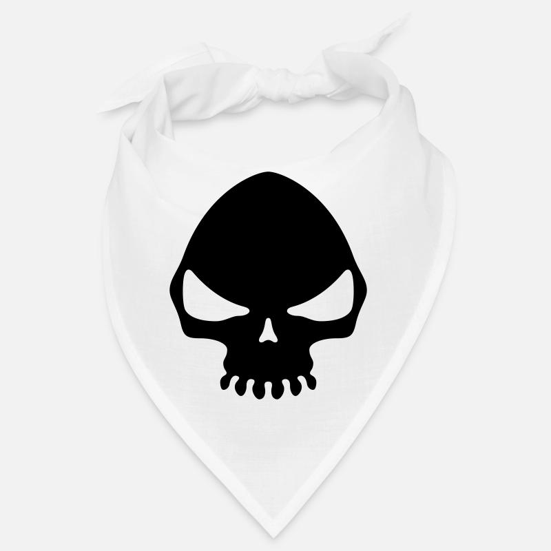 Totenschädel / Totenkopf / Skull (glow) Bandana