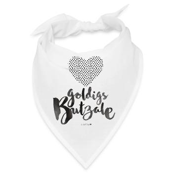 goldigs Butzale Dotties - Bandana - Weiß - Vorne