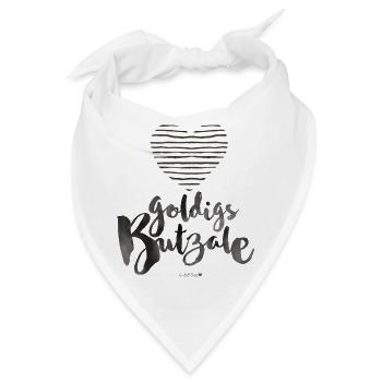 goldigs Butzale Stripes - Bandana - Weiß - Vorne