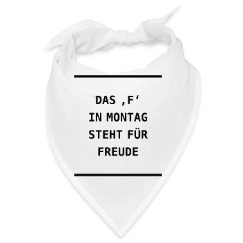 Montage - Bandana - Weiß - Vorne