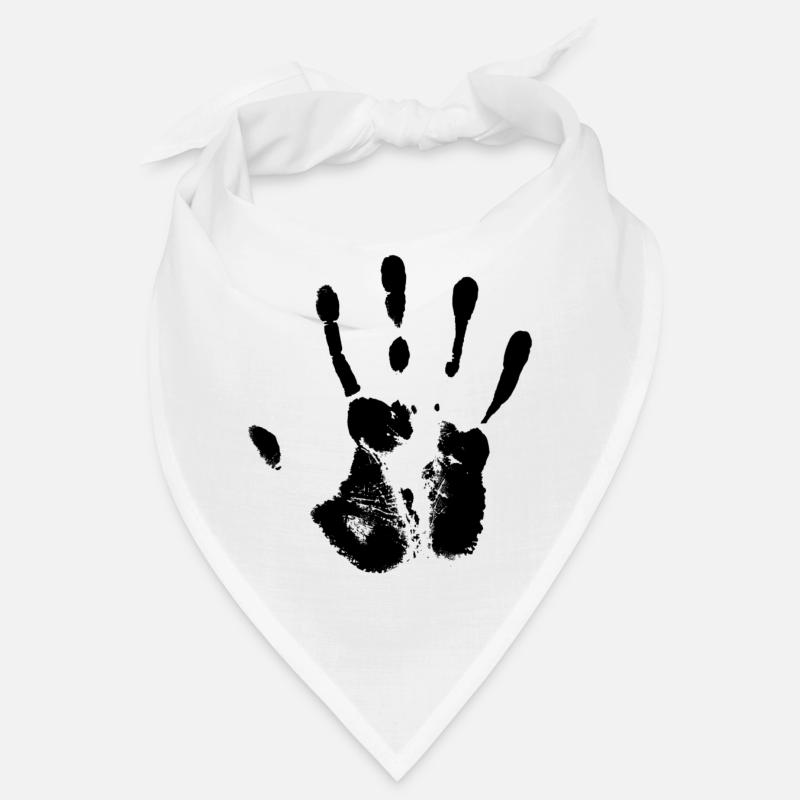 Schwarze Hand Bandana
