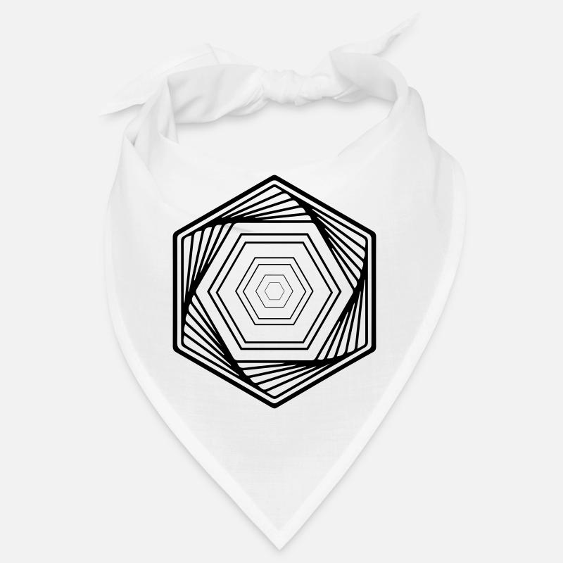 hexagon Bandana