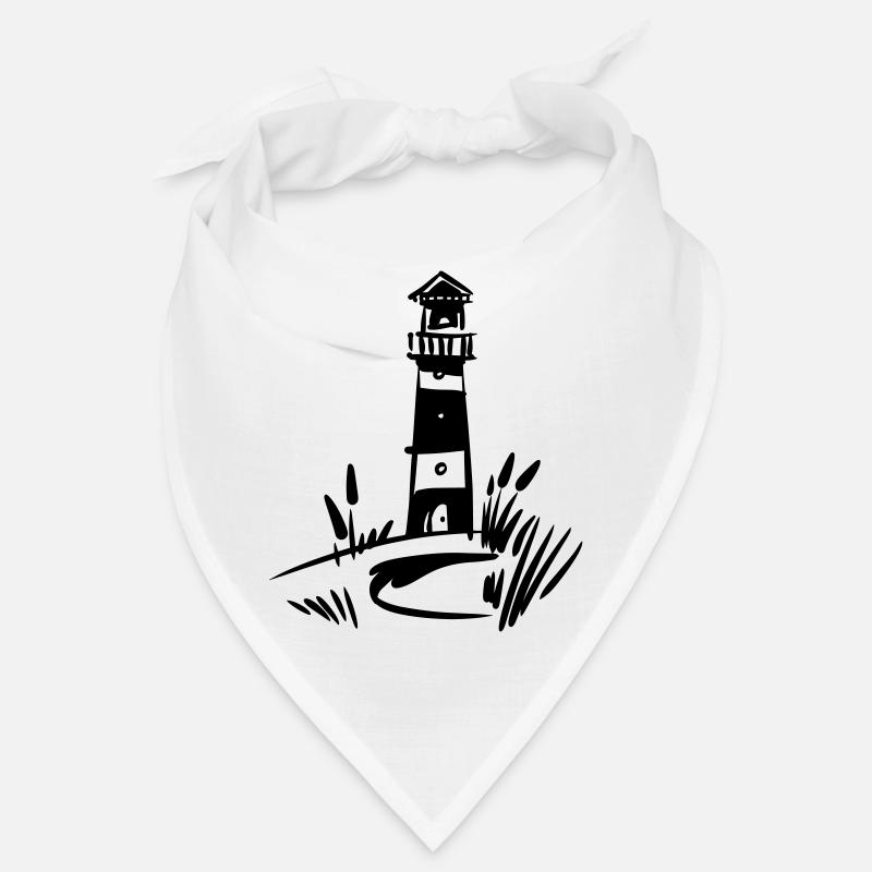Leuchtturm Design klassisch Bandana