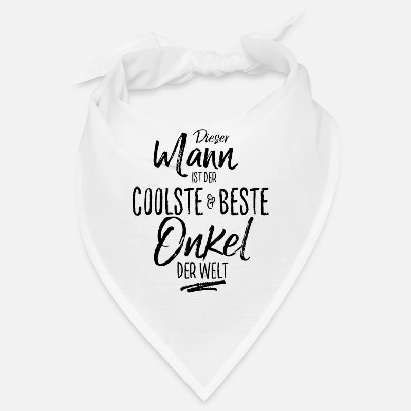onkel der Beste (s) - Bandana - Weiß
