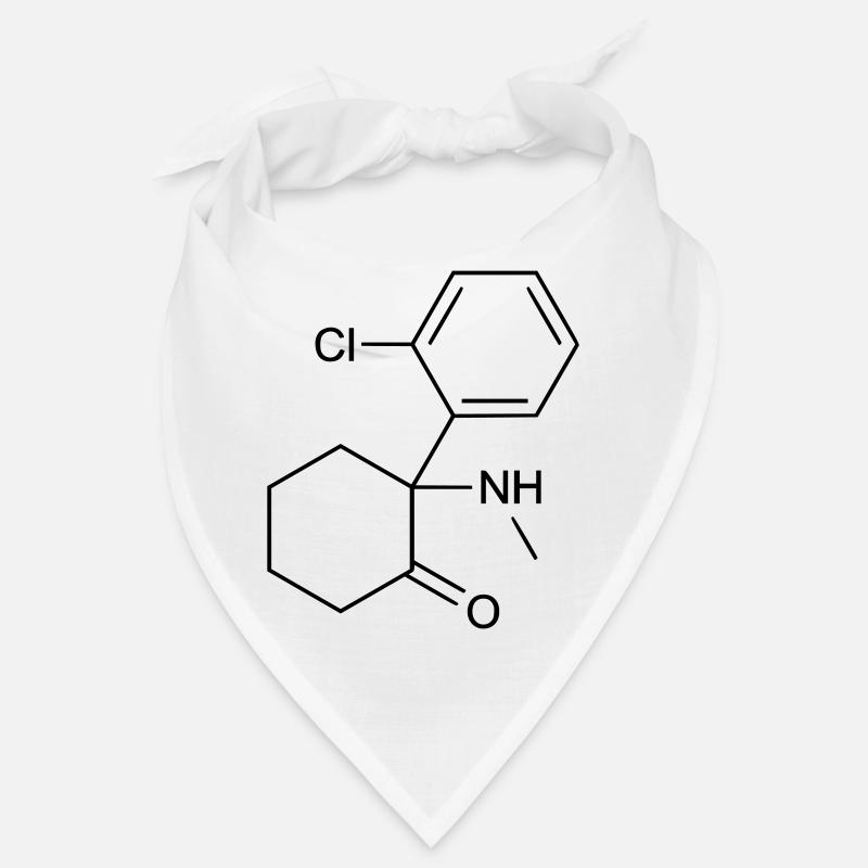 Ketamine (Anesthetic) Molecule Bandana