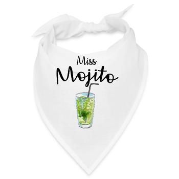 Fräulein Mojito - Bandana - Weiß - Vorne