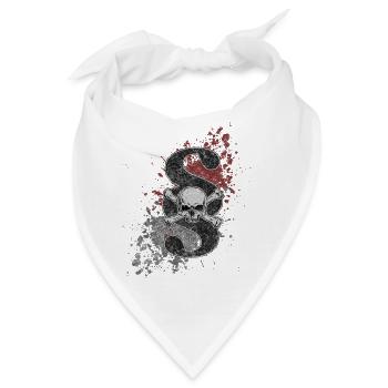 Paragraph Jolly Roger - Bandana - Weiß - Vorne