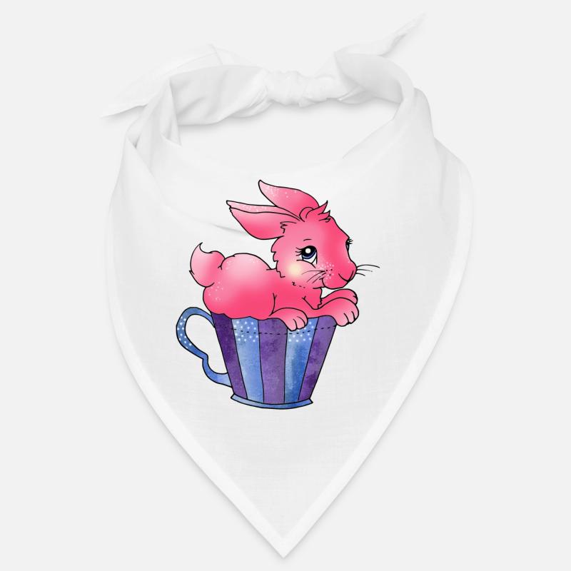 Spreadshirt Lapin de Pâques en cup2 Bandana