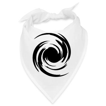 big_swirl - Bandana - Weiß - Vorne