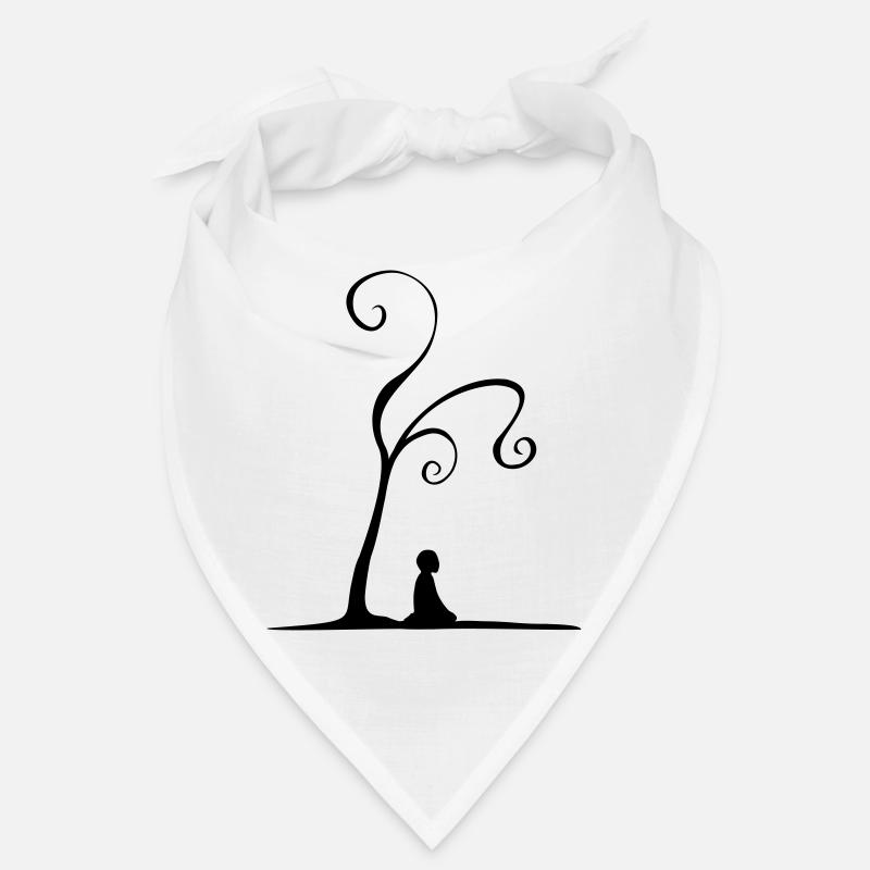 Meditation unter Baum Bandana