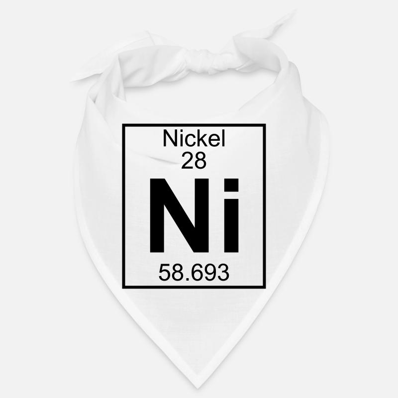 Periodic Element 28 - Ni (nickel) - BIG Bandana
