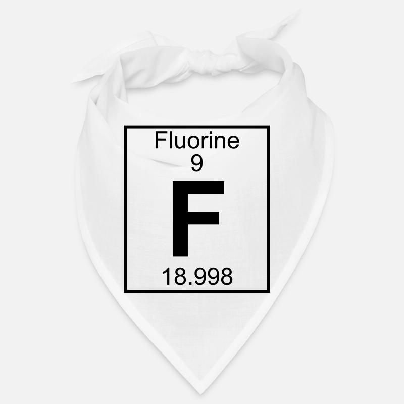 Fluorine (F) (element 9) Bandana