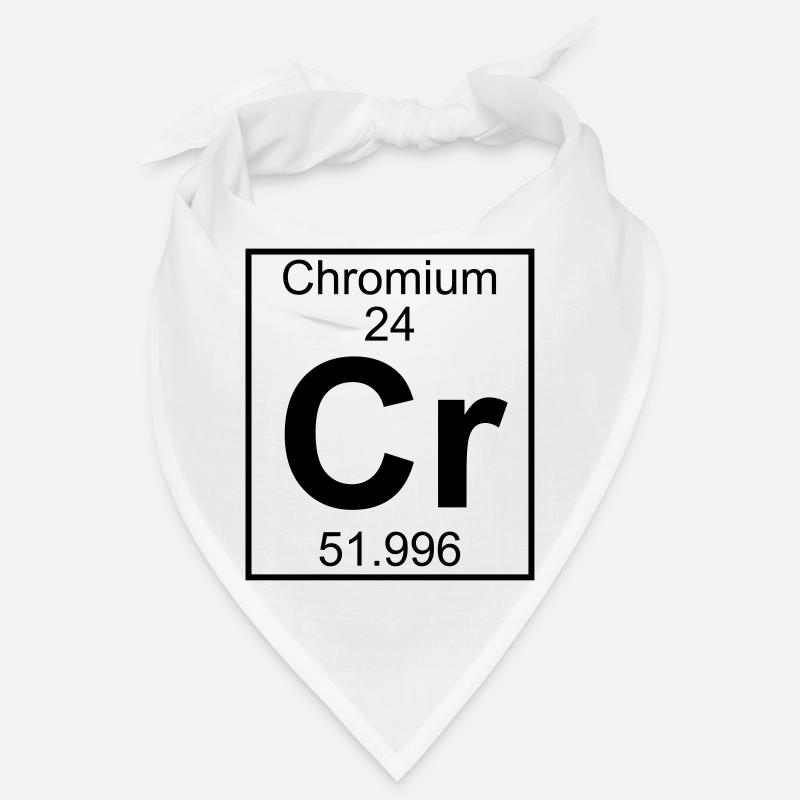 Periodic table element 24 - Cr (chromium) - BIG Bandana