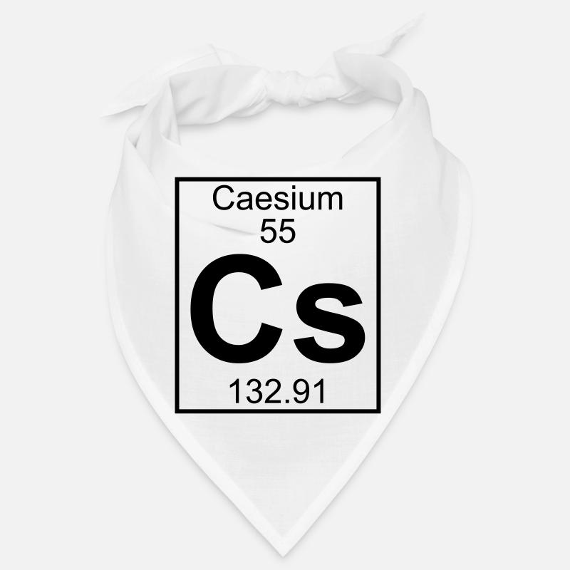 Element 055 - Cs (caesium) - Full Bandana