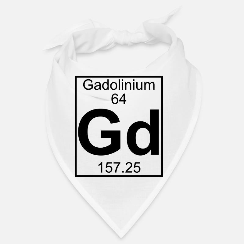 Element 064 - Gd (gadolinium) - Full Bandana