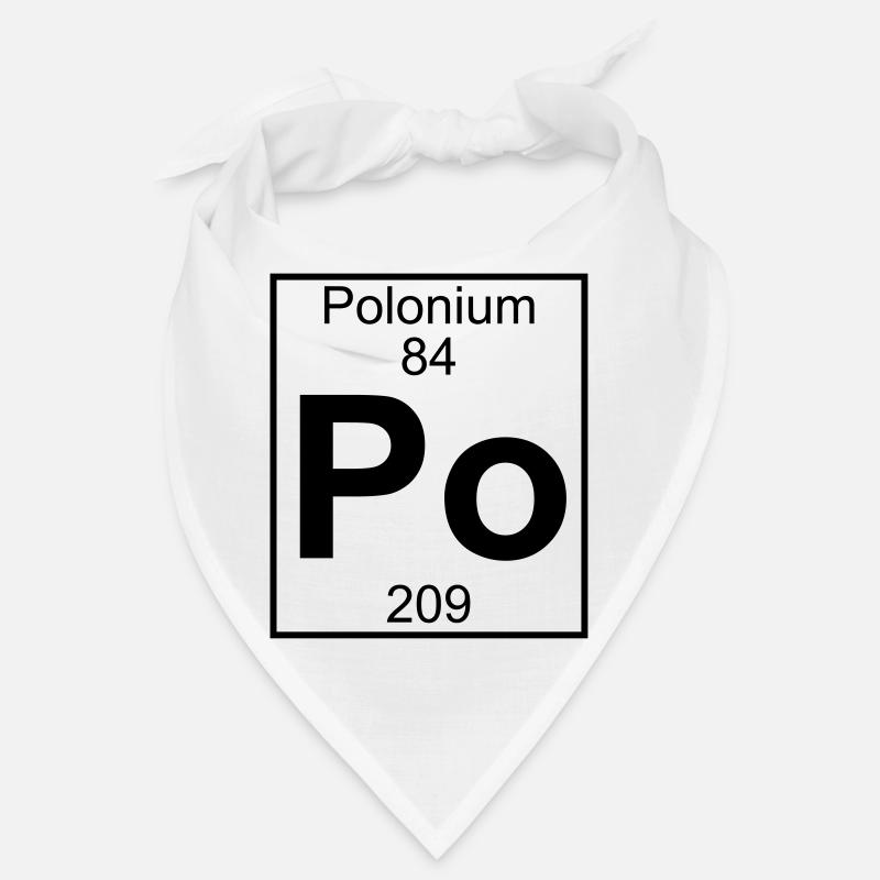 Element 084 - Po (polonium) - Full Bandana