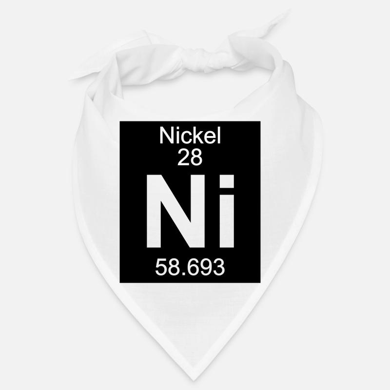 Nickel (Ni) (element 28) Bandana