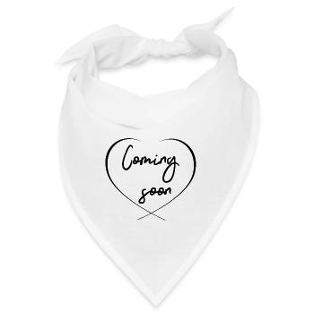Coming soon - Bandana - Weiß - Vorne