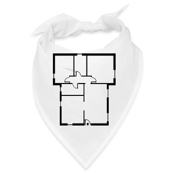 Planimetrie Wohnung - Bandana - Weiß - Vorne