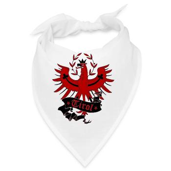 Tirol - Bandana - Weiß - Vorne