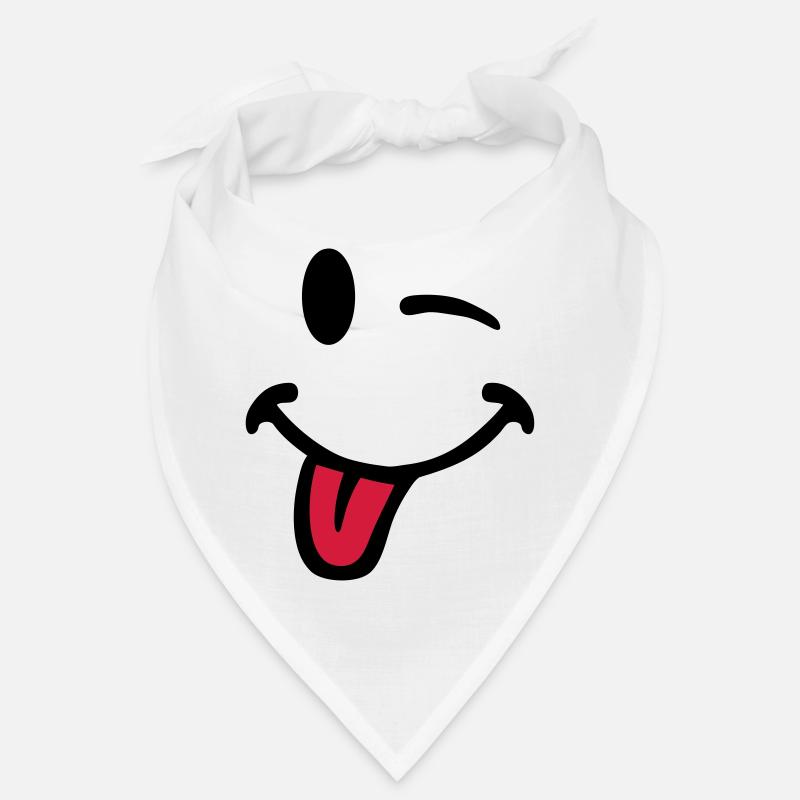 smiley tire langue 7012 Bandana