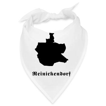 Berlin Bezirk Reinickendorf schwarz - Bandana - Weiß - Vorne