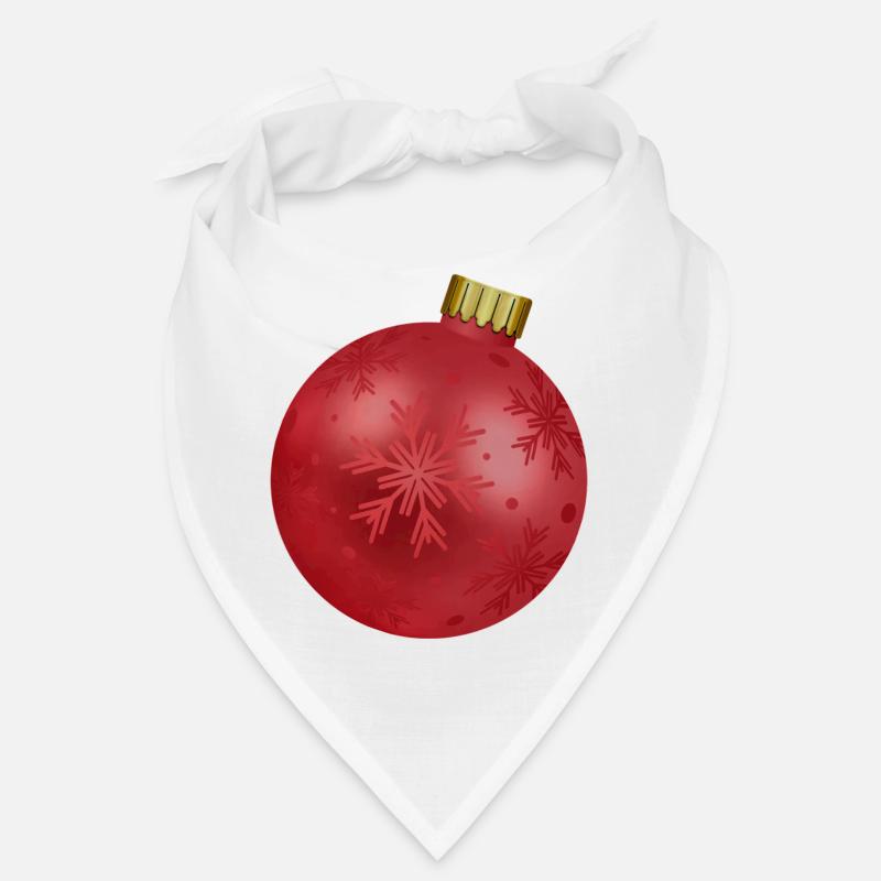 Cadeau de ventre de bébé enceinte boule de Noël Bandana