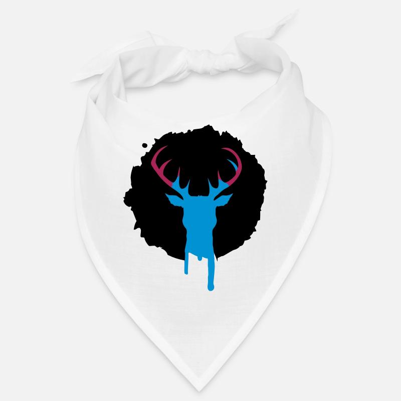 Deer patch graffiti Bandana