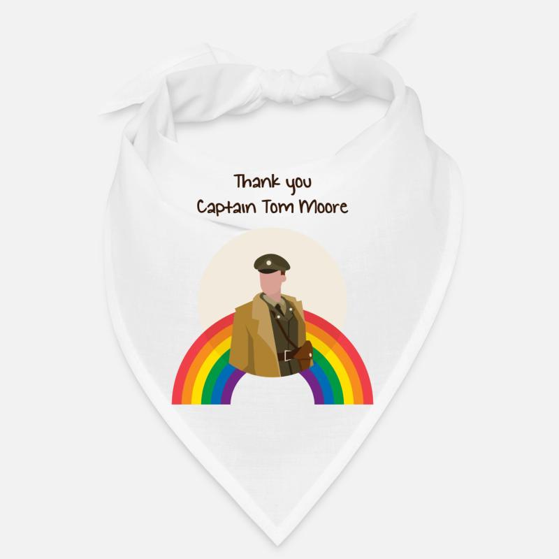 Merci Capitaine Tom Moore Bandana
